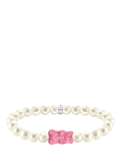 THOMAS SABO x HARIBO Goldbear Pearl Bracelet, Multi, Multi