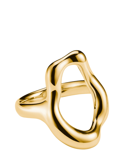 THOMAS SABO Large Open Ring, Gold - view 2, Gold