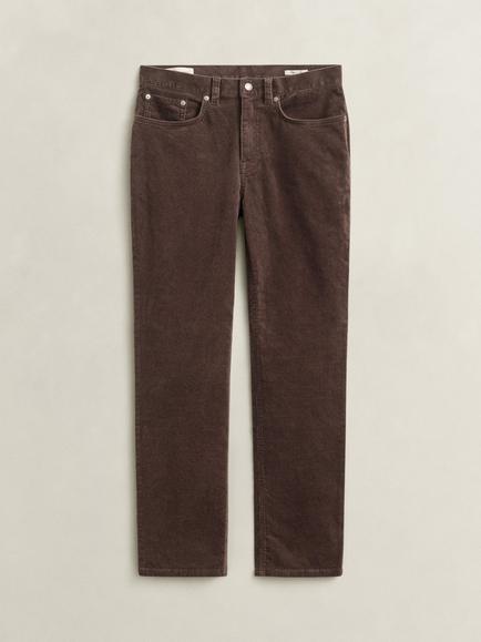 GANT Slim Fit Corduroy Jeans, Black Brown, Black Brown