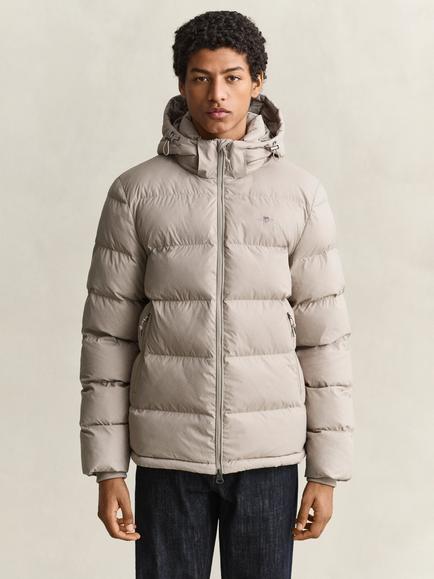 GANT Active Cloud Puffer Jacket, Mist Taupe - view 2, Mist Taupe