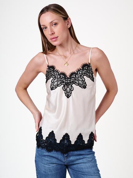 Amanda Wakeley Nathalie Silk Camisole, White