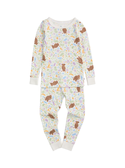 MORI Kids' Long Sleeve Pyjama Set, Gruffalo Print, Gruffalo Print