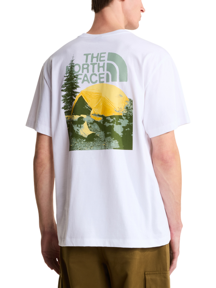 The North Face Graphic Print Crew Neck Cotton T-Shirt, Tnf White - view 2, Tnf White