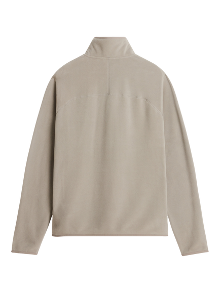 The North Face Men's Glacier Quarter Zip Fleece Top, Stone Slab - view 2, Stone Slab