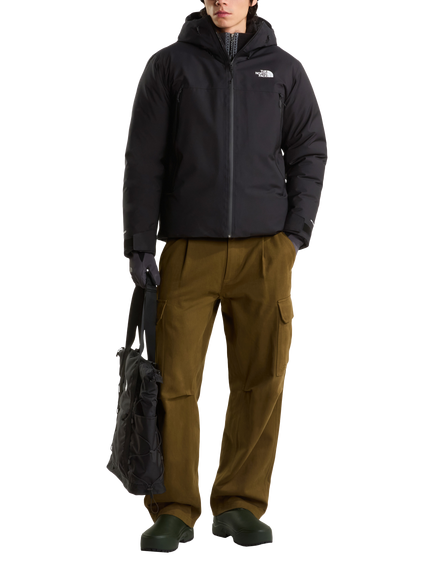 The North Face Mountain Range Down Hooded Jacket, Black - view 2, Black