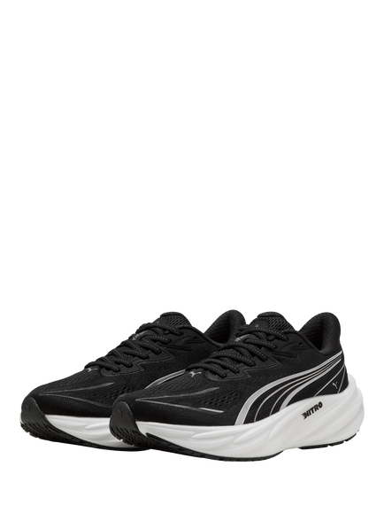PUMA Velocity Nitro 5 Women's Sports Shoe, Puma Black-white - view 2, Puma Black-white