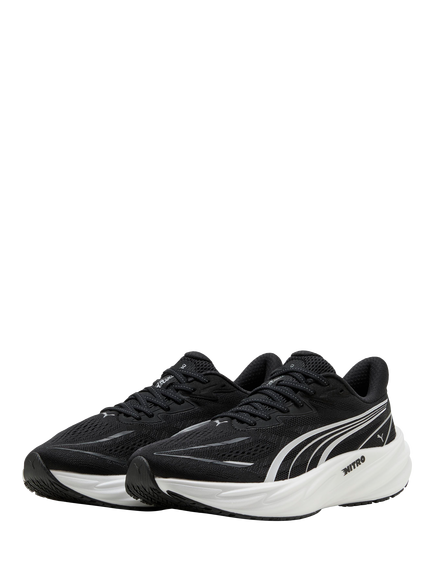 PUMA Velocity NITRO 5 Men's Running Shoe - view 2, Puma Black-white