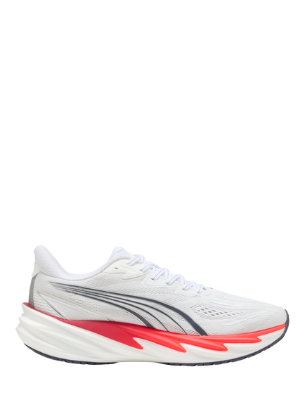 PUMA Velocity Nitro 5 Running Shoes, Puma White-red, Puma White-red