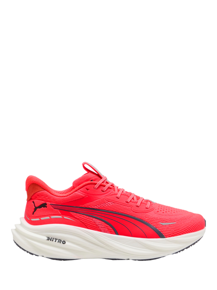 PUMA Magnify NITRO 3 Running Shoes, Ultra Red-inky, Ultra Red-inky