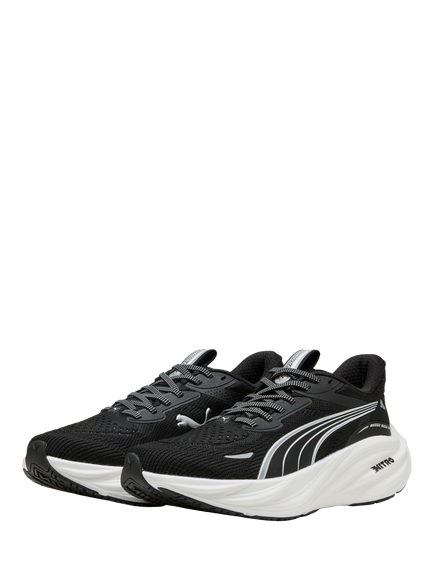 PUMA Magnify NITRO 3 Running Shoes, Puma Black-white - view 2, Puma Black-white