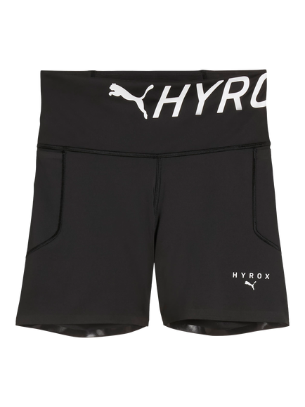 PUMA x HYROX PWRMODE Short Tights, Puma Black, Puma Black
