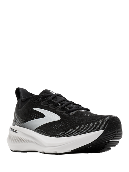 Brooks Glycerin GTS 23 Men's Sports Shoes, Black/Grey/White - view 2, Black/Grey/White