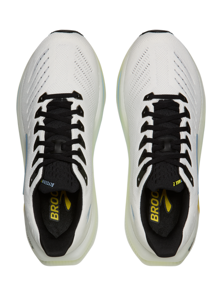 Brooks Glycerin Max Men's Sports Shoes, Brt Wht/Blk/Night - view 2, Brt Wht/Blk/Night