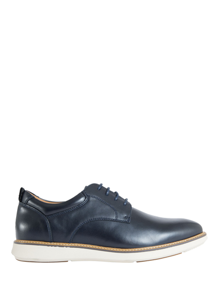 V.GAN Vegan Quinoa Lace Up Derby Shoes, Navy