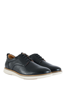 V.GAN Vegan Quinoa Lace Up Derby Shoes - view 2, Black