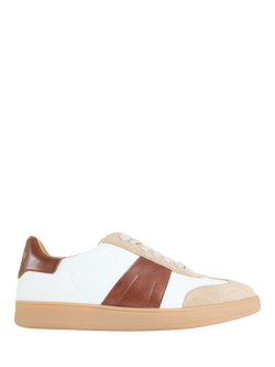 V.GAN Vegan Stem Lace Up Trainers, White/Multi, White/Multi