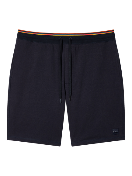 PS Paul Smith Cotton Rich Lounge Shorts, Blue Navy, Blue Navy