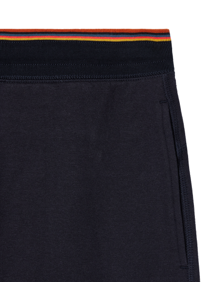PS Paul Smith Cotton Rich Lounge Shorts, Blue Navy - view 2, Blue Navy