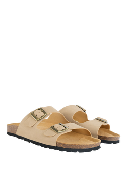 V.GAN Vegan Mango Comfort Footbed Sandals, Taupe - view 2, Taupe