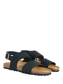 V.GAN Vegan Papaya Comfort Footbed Sandals, Black - view 2, Black