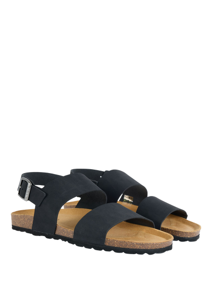 V.GAN Vegan Papaya Comfort Footbed Sandals, Black - view 2, Black