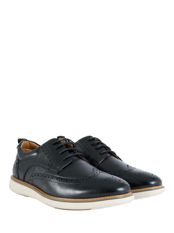 V.GAN Vegan Okra Lace Up Brogues - view 2, Black