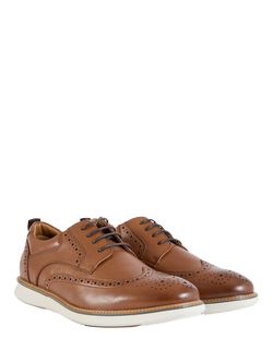 V.GAN Vegan Okra Lace Up Brogues - view 2, Tan