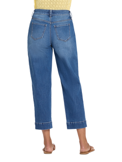 NYDJ High Rise Carrot Ankle Jeans - view 2, Wild River