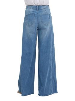 NYDJ Nova Super Wide Leg Jeans, Vista Lake - view 2, Vista Lake
