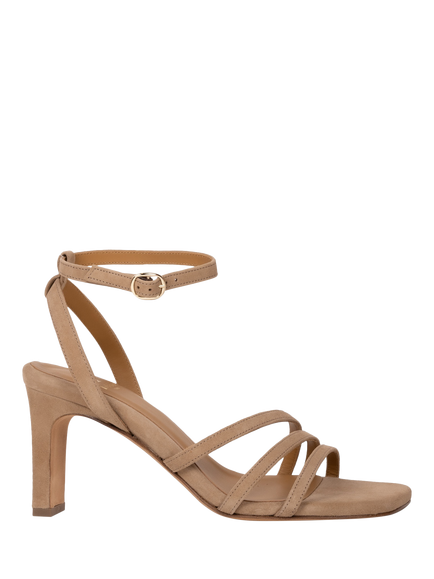 Bobbies Davina Suede Block Heel Strappy Sandals, Savannah, Savannah