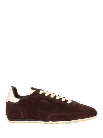 Bobbies Kimi Suede Lace Up Trainers, Truffle Brown, Truffle Brown