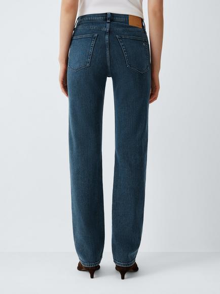 rag & bone Harlow Straight Jeans, Catskill - view 2, Catskill