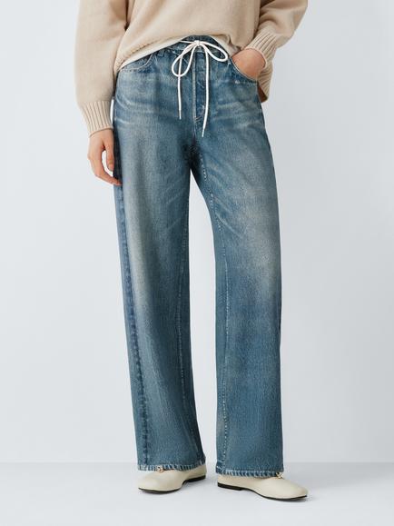 rag & bone Miramar Terry Drawcord Jeans, Ellis, Ellis