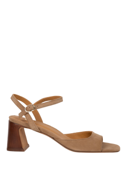 Bobbies Vahina Suede Block Heel Sandals, Savannah, Savannah