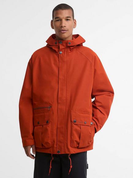 Barbour Aikwood Waterproof Windbreaker Jacket, Roobios, Roobios