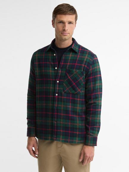Barbour Darnick Check Shirt, Navy, Navy