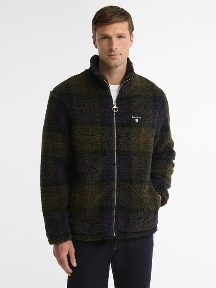 Barbour Tartan Zip Shirt, Shadow Tartan