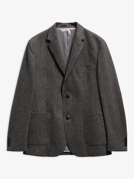 Barbour Fairford Wool Rich Blazer, Grey Marl, Grey Marl