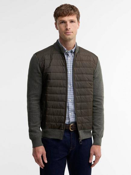 Barbour Carn Baffle Cotton Quilted Jacket, Olive, Olive