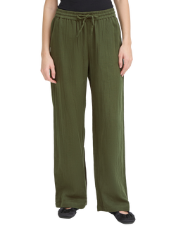 ICHI Iafoxa Beach Trousers, Grape Leaf, Grape Leaf
