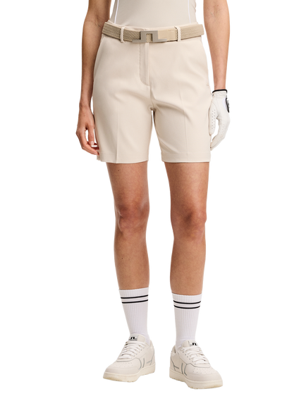 J.Lindeberg Gwen Long Shorts, Beige Moonbeam, Beige Moonbeam