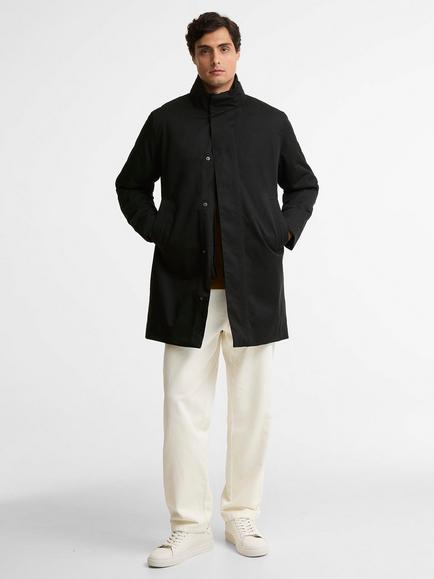Barbour International Hybridge Raincoat Jacket, Black - view 2, Black