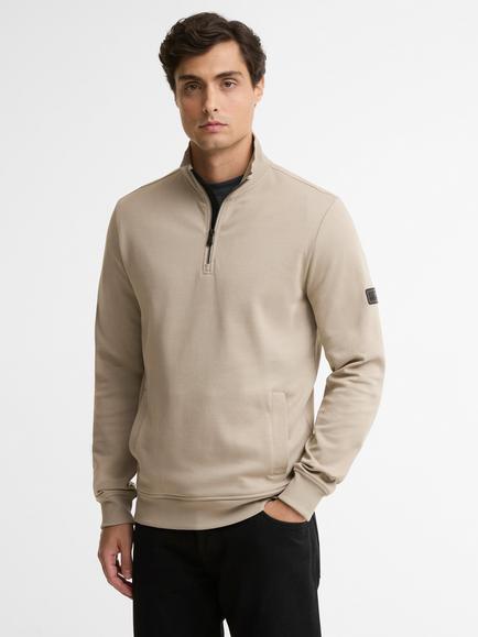 Barbour International Ilford Cotton Rich Sweatshirt, Concrete, Concrete