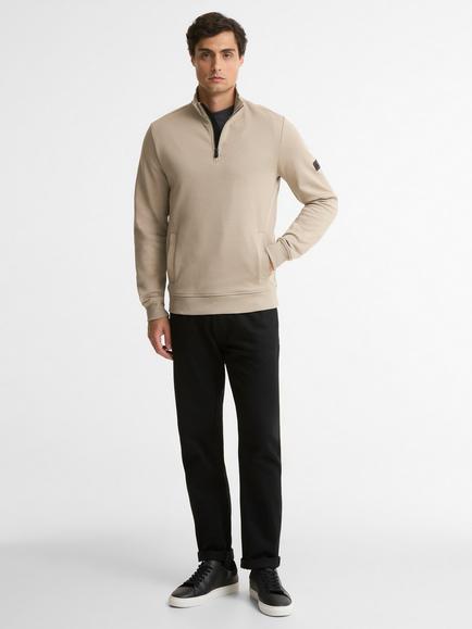 Barbour International Ilford Cotton Rich Sweatshirt, Concrete - view 2, Concrete