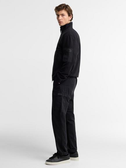 Barbour International Inline Fleece Jacket, Black - view 2, Black
