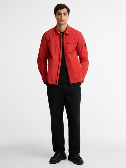 Barbour International Inline Overshirt, Fire Whirl - view 2, Fire Whirl