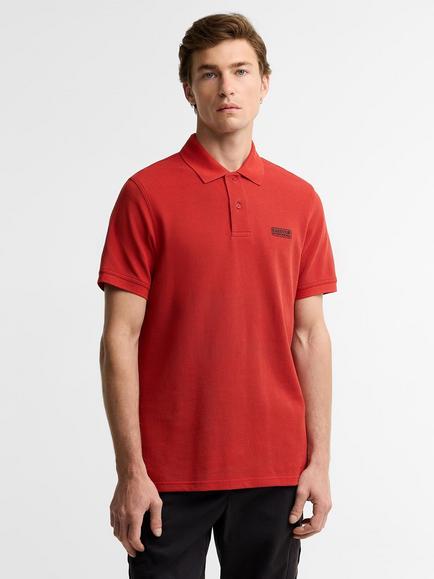 Barbour International Cotton Polo Shirt, Fire Whirl, Fire Whirl