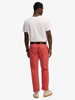 Superdry Premium Regular Chinos - view 2, Lobster Red
