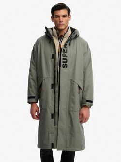 Superdry Ultimate Waterproof Robe, Freestyle Green, Freestyle Green