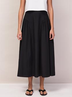 Ro&Zo Gathered Skirt, Black - view 2, Black